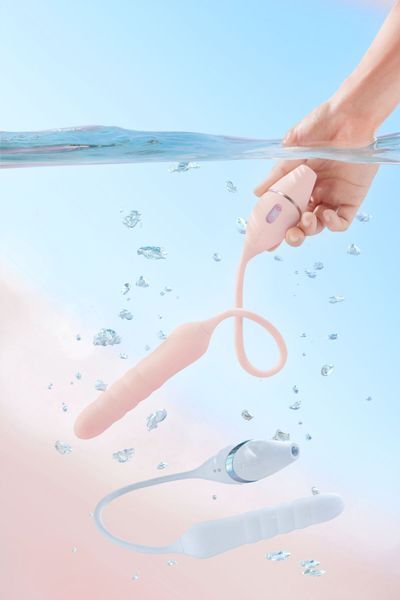 Пульсатор с вакуумным стимулятором KISSTOY Cathy III Light Blue, 5 режимов вакуума, 10 режимов пульсации SX2328 фото