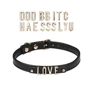 Чокер Liebe Seele DIY Choker with 21 Removable Letters, съемные буквы, 21 буква в комплекте SX1673 фото