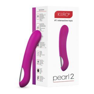 Интерактивный вибростимулятор точки G Kiiroo Pearl 2 Purple SO2904 фото