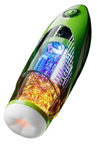Смарт-мастурбатор BANANASOME ROCKET X7, вибрации, сжатие, имитация фрикций, подогрев SX2329 фото