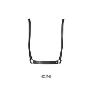 Портупея Bijoux Indiscrets MAZE - X Harness Black, екошкіра SO2676 фото