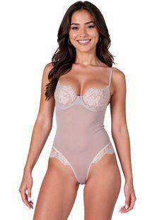 Боди Passion ZOVEL BODY light grey S SX2996 фото