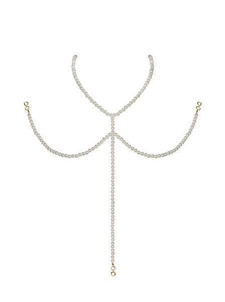(SALE) Ожерелье под жемчуг на декольте Obsessive A757 necklace pearl SO7681 фото
