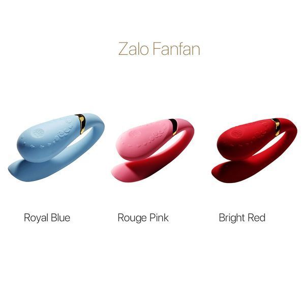 Смартвибратор для пар Zalo &mdash; Fanfan Bright Red SO6670 фото