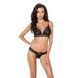 Комплект белья Passion ERZA SET XXL/XXXL, black, лиф и трусики PS26012 фото 1