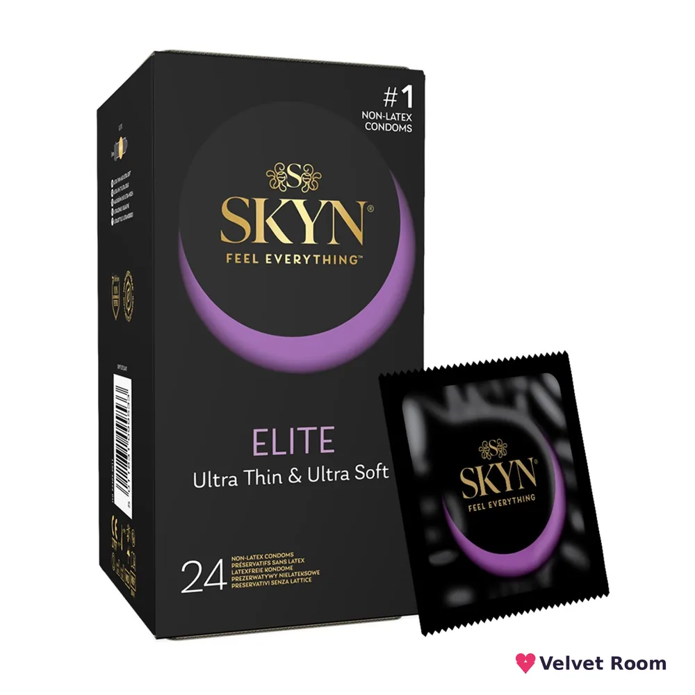 Безлатексні преміум-презервативи SKYN Elite 24 шт, ультратонкі