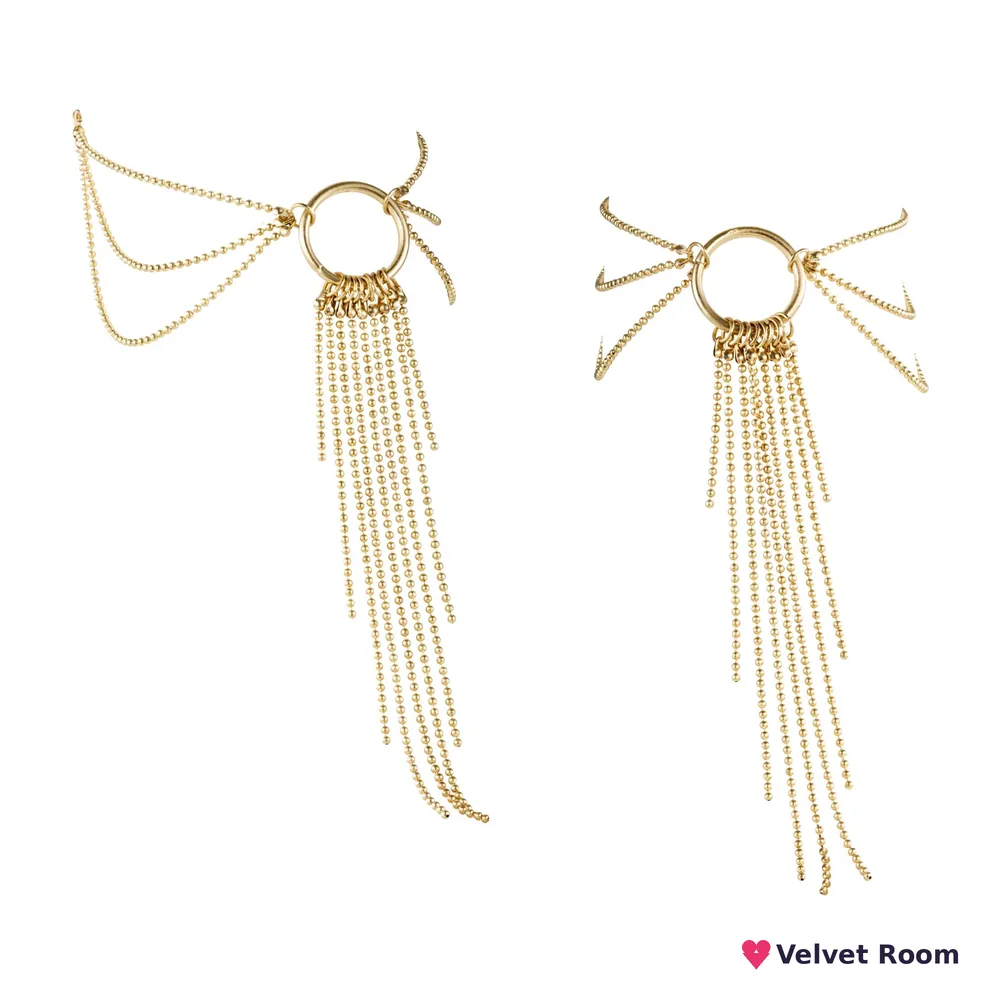 Браслети для ніг Bijoux Indiscrets Magnifique Feet Chain — Gold