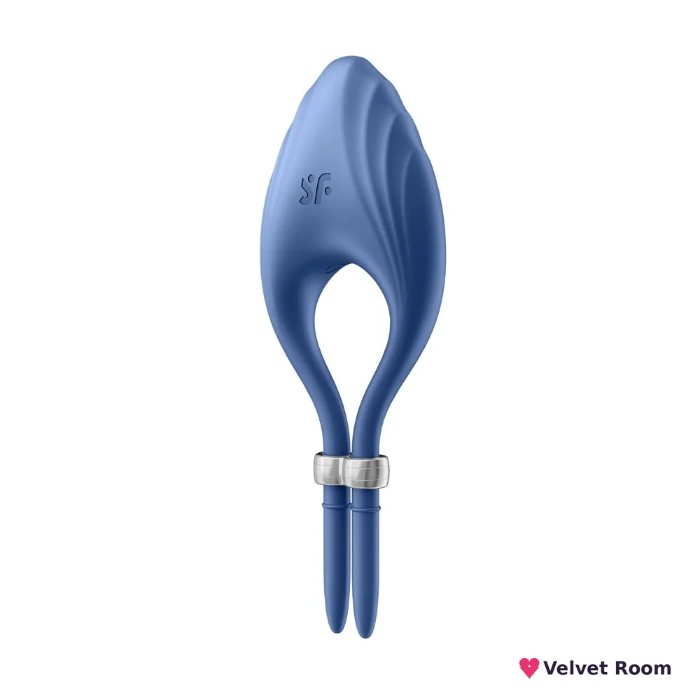 Ерекційне віброкільце-ласо Satisfyer Duelist Blue, 10 режимів, потужний мотор