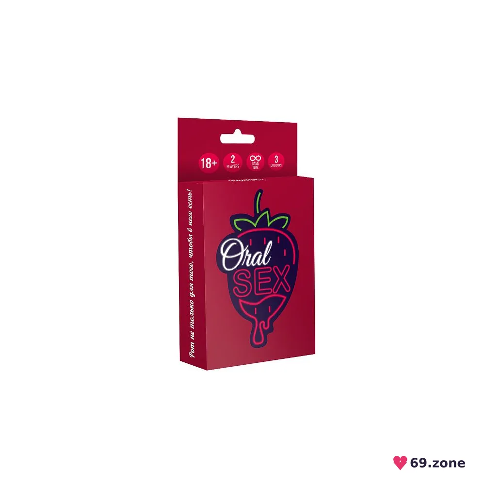 Еротична гра для пар «Oral sex» (UA, ENG, RU)