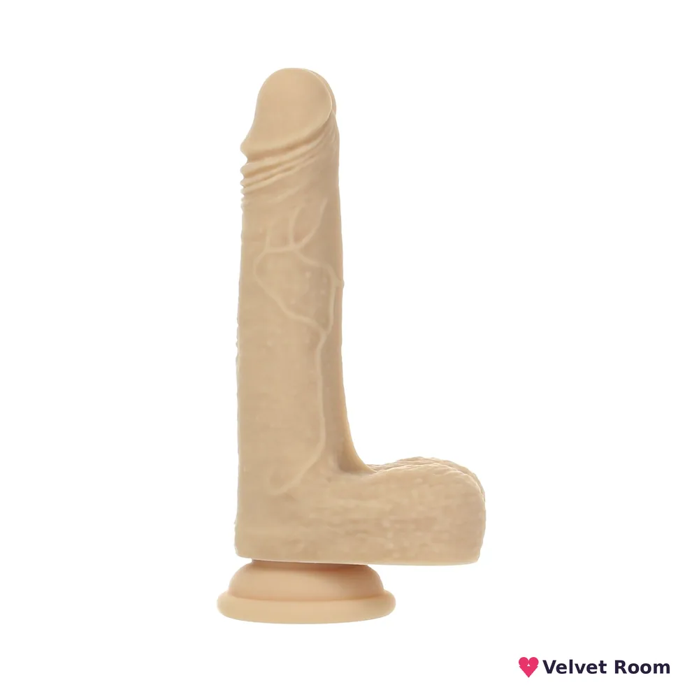 Фалоімітатор з ротацією та пульсацією Naked ADDICTION The Freak 7,5″ Rotating & Thrusting Vibrating