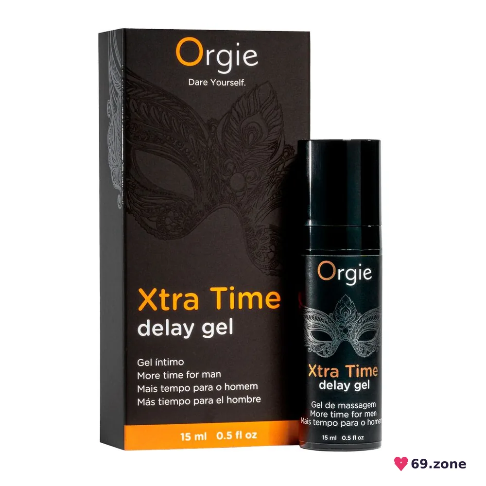 Гель-пролонгатор Orgie Xtra Time Delay Gel, 15 мл, на водній основі, без анестетиків