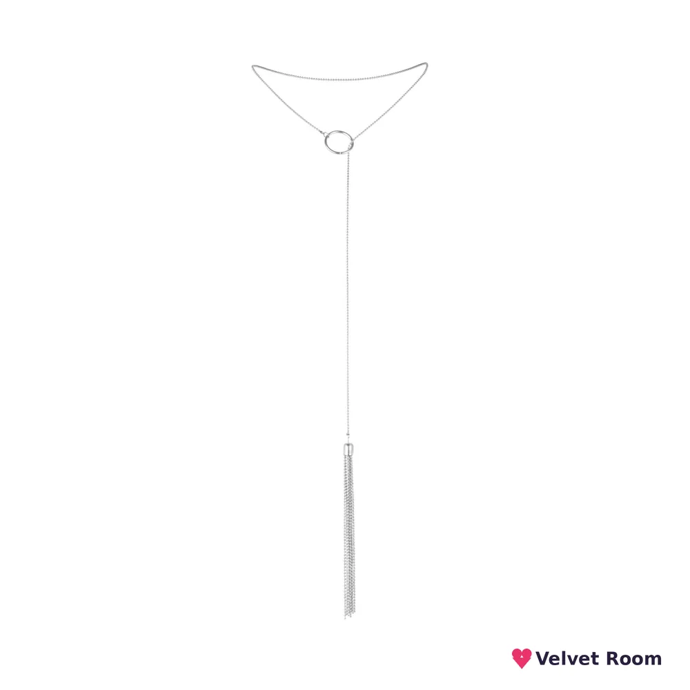 Ланцюжок для тіла Bijoux Indiscrets Magnifique Tickler Pendant Chain — Silver