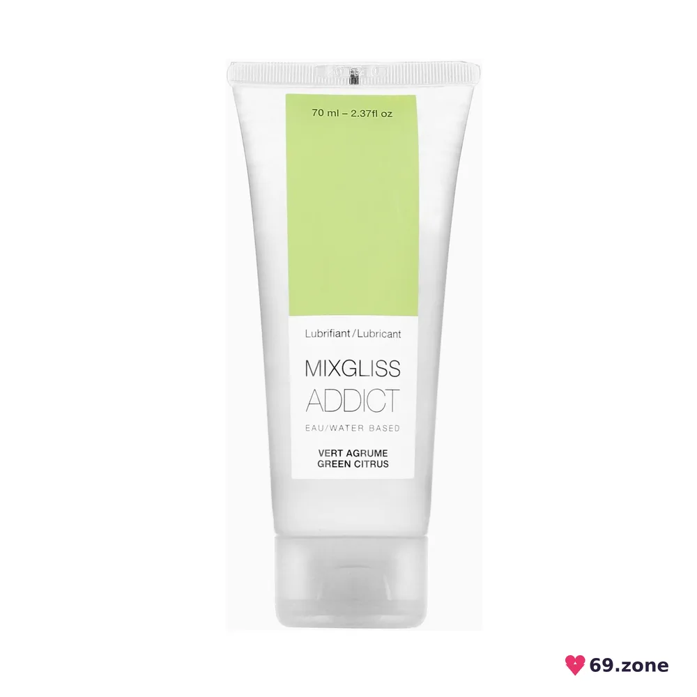 Лубрикант на водній основі MixGliss Addict Green Citrus (70 мл) лайм