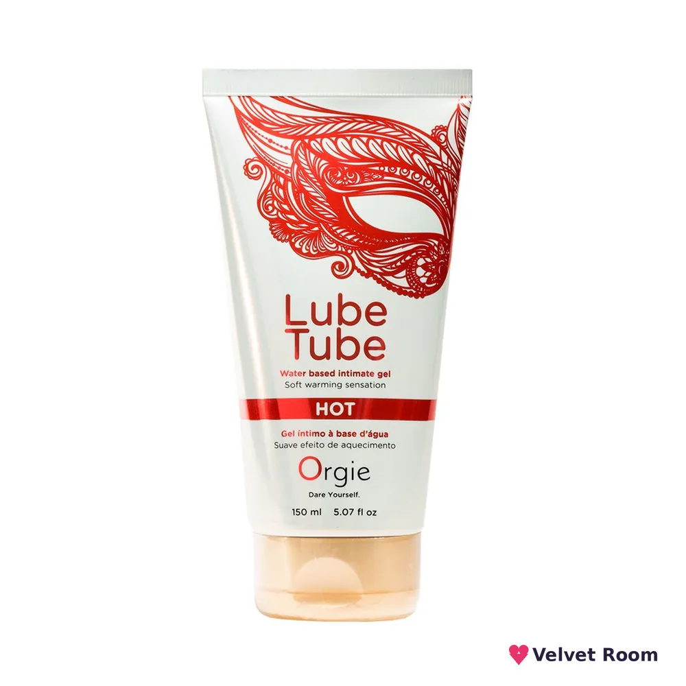 Лубрикант на водній основі Orgie Lube Tube Hot, 150 мл, із зігрівальним ефектом, без запаху