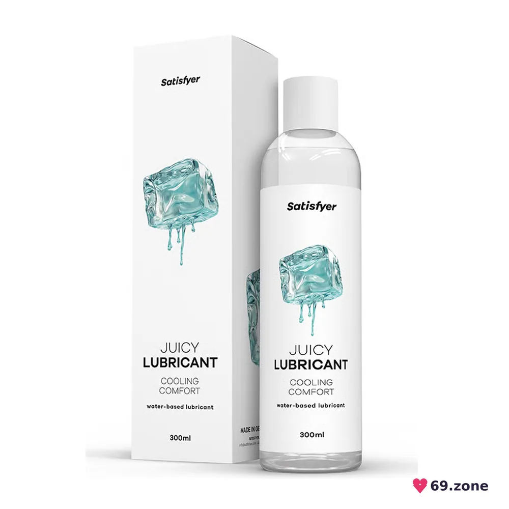 Лубрикант на водній основі Satisfyer Juicy Lubricant Cooling Comfort water based 300 мл