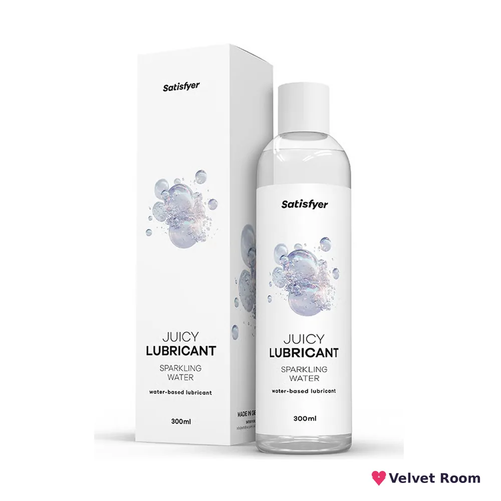 Лубрикант на водній основі Satisfyer Juicy Lubricant Sparkling Water water based 300 мл