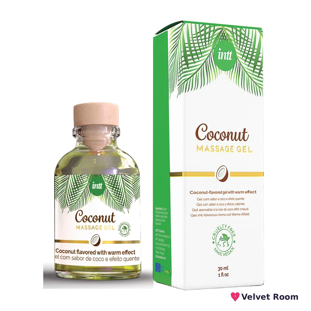 Масажний гель для інтимних зон Intt Coconut Vegan (30 мл)