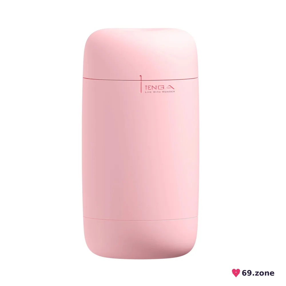 Мастурбатор TENGA PUFFY Strawberry Pink, ультрам’який матеріал, багаторазовий, наскрізний