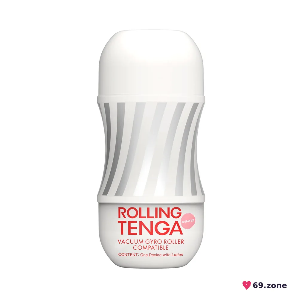 Мастурбатор Tenga Rolling Tenga Gyro Roller Cup Gentle, новий рельєф для стимуляції обертанням