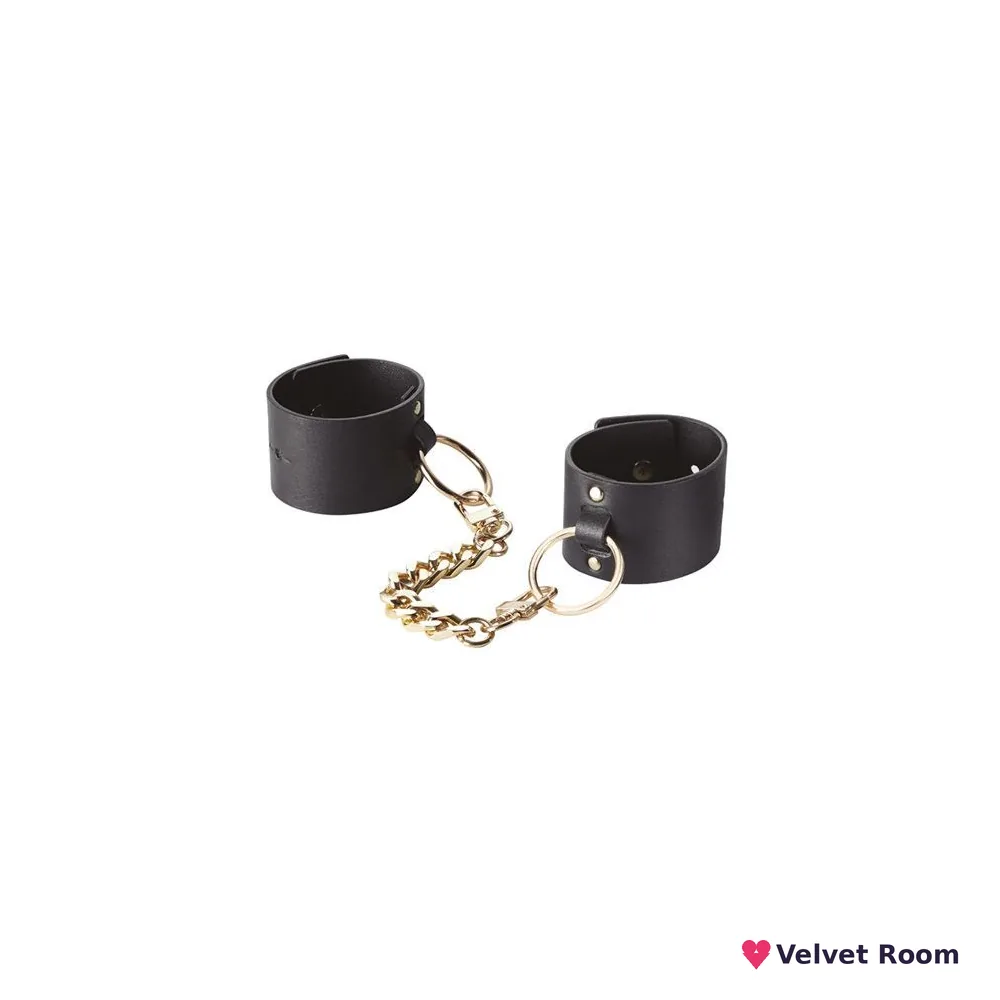Наручники Bijoux Indiscrets MAZE — Wide Cuffs Black