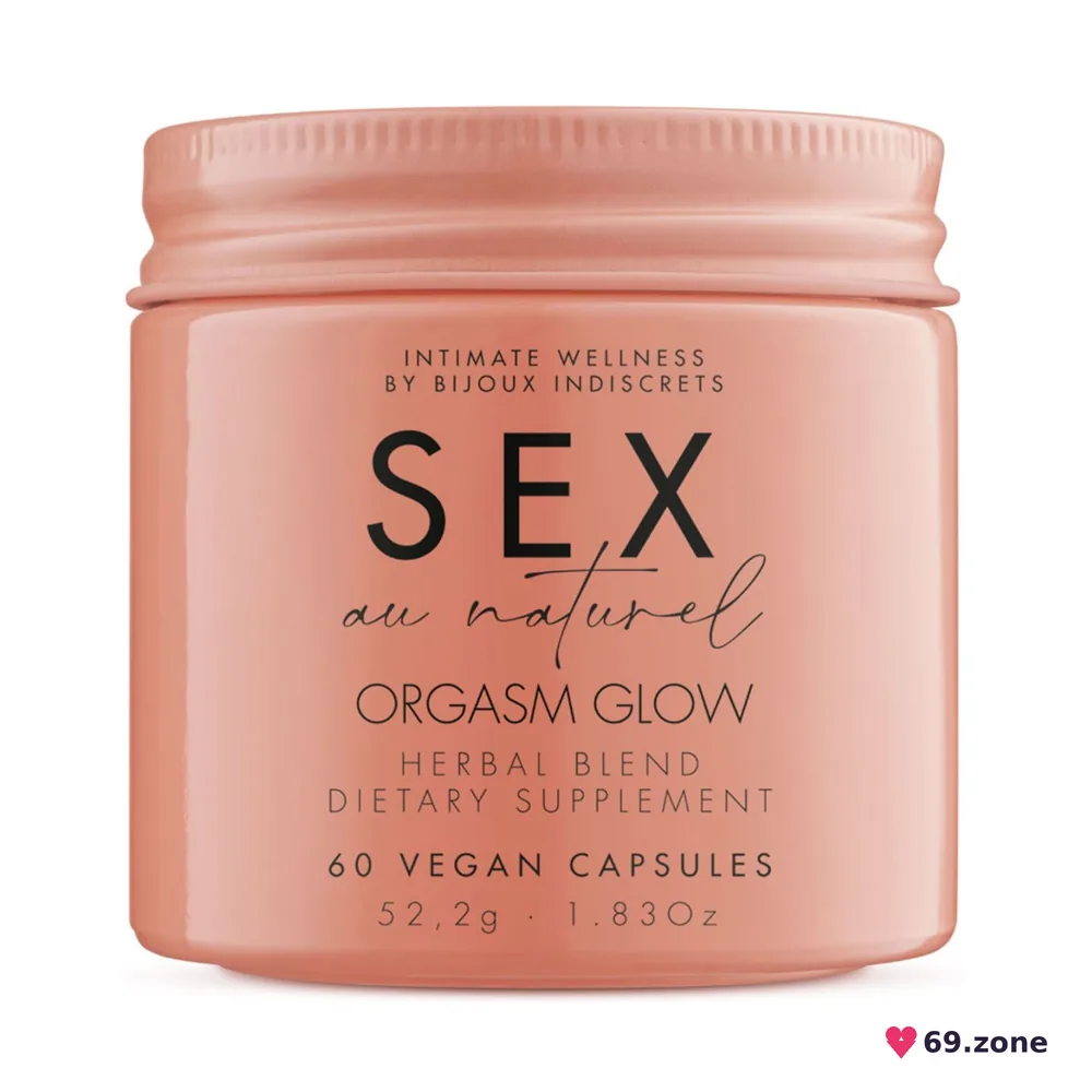 Натуральна харчова добавка для підвищення лібідо Bijoux Indiscrets Sex au Naturel — Orgasm Glow