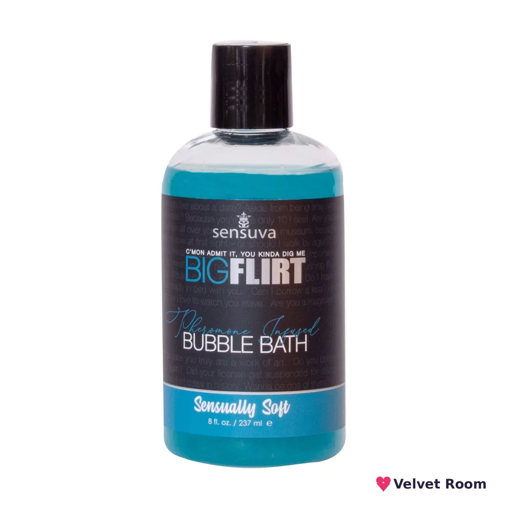 Піна для ванни Sensuva — Big Flirt Pheromone Bubble Bath — Sensually Soft (237 мл)