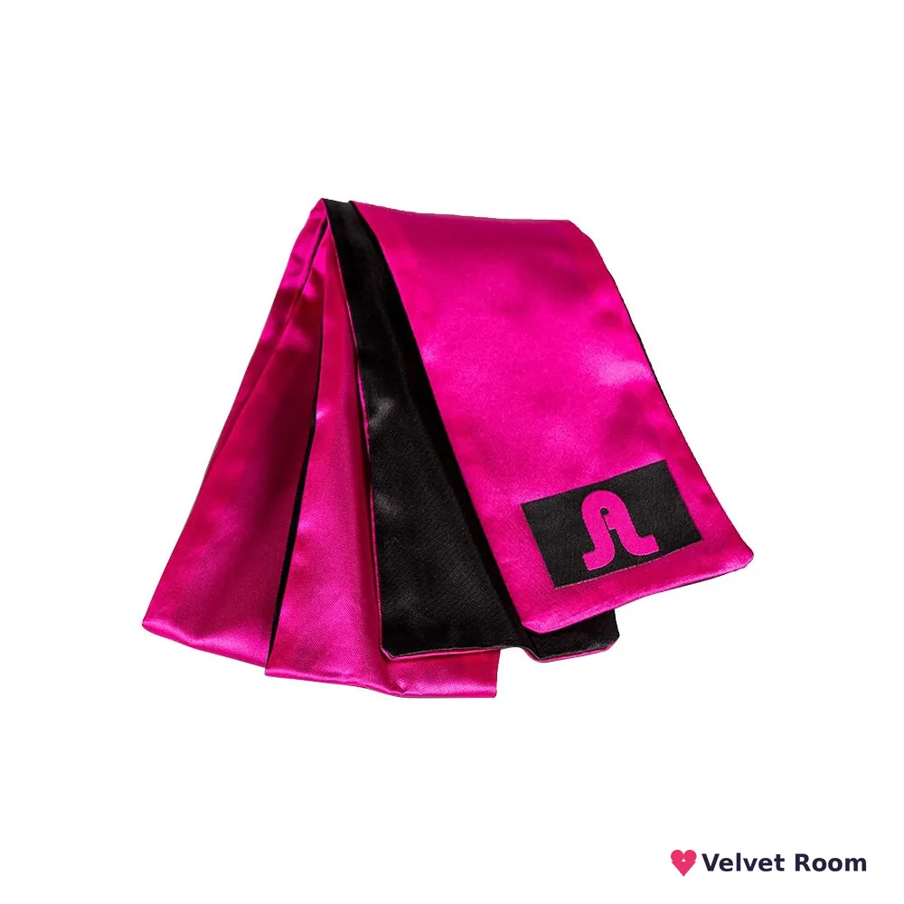 Пов’язка-стрічка з сатину 2в1 Adrien Lastic Satin Sash (пов’язка на очі і стрічка для зв’язування)