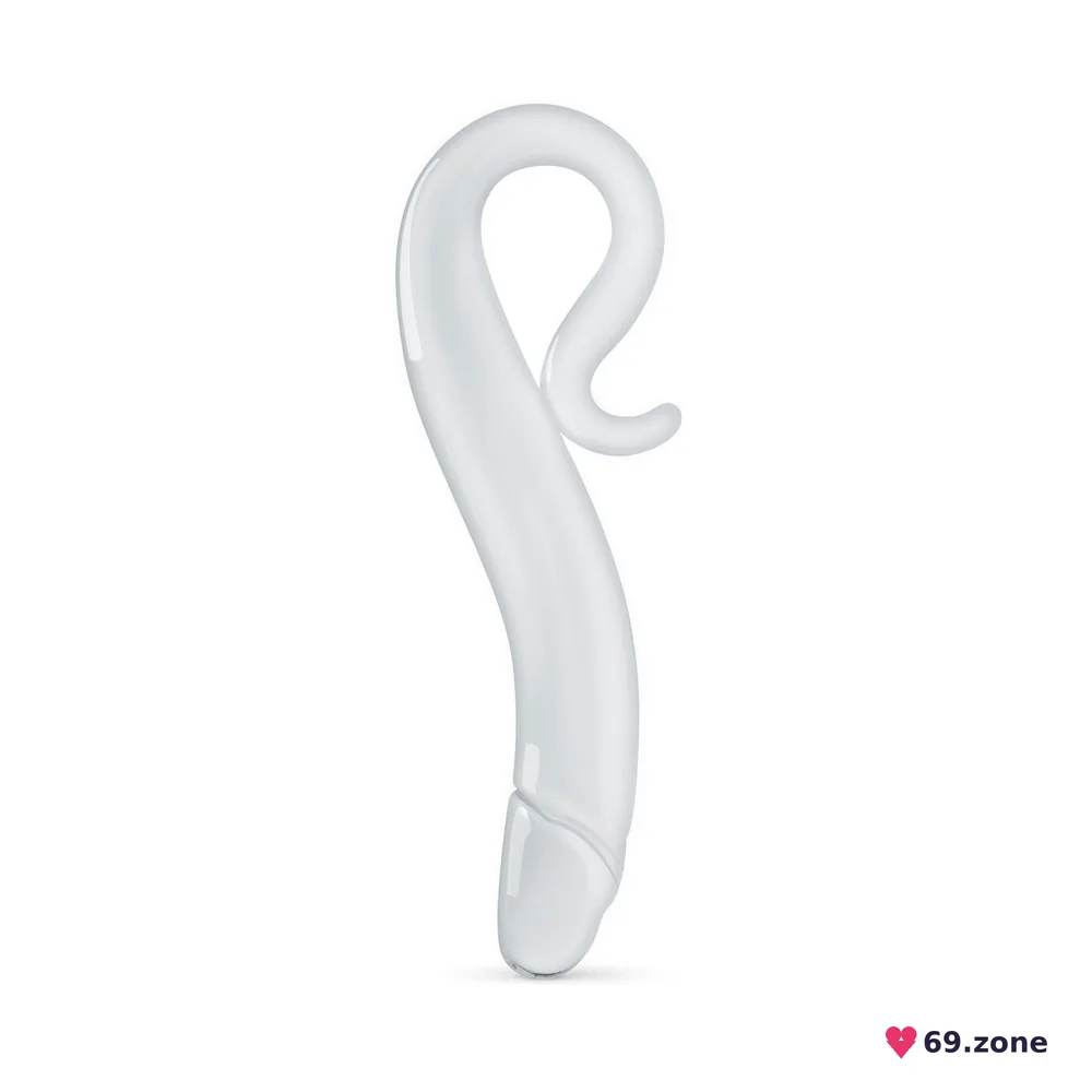 Скляний дилдо Gildo Glass Dildo No. 21, реалістична головка