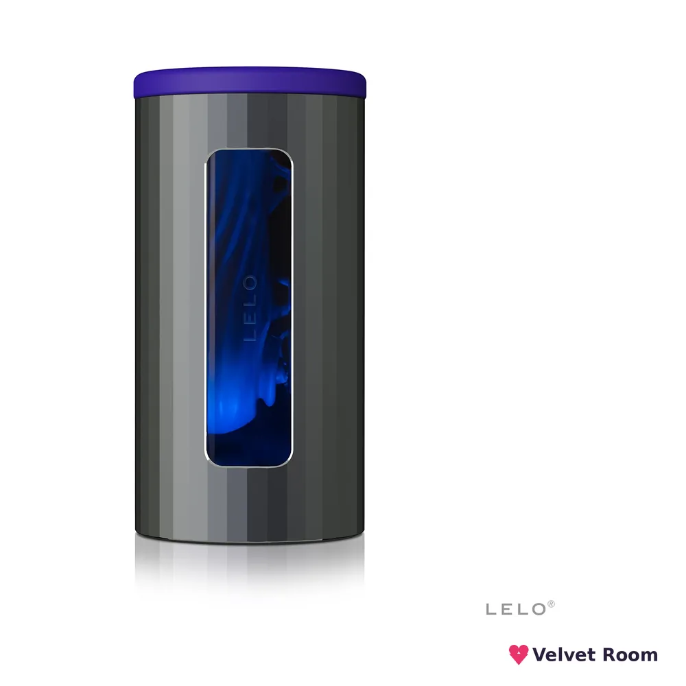 Смарт мастурбатор LELO F1S V2 Blue, вібрації, технологія SENSONIC, гра в застосунку