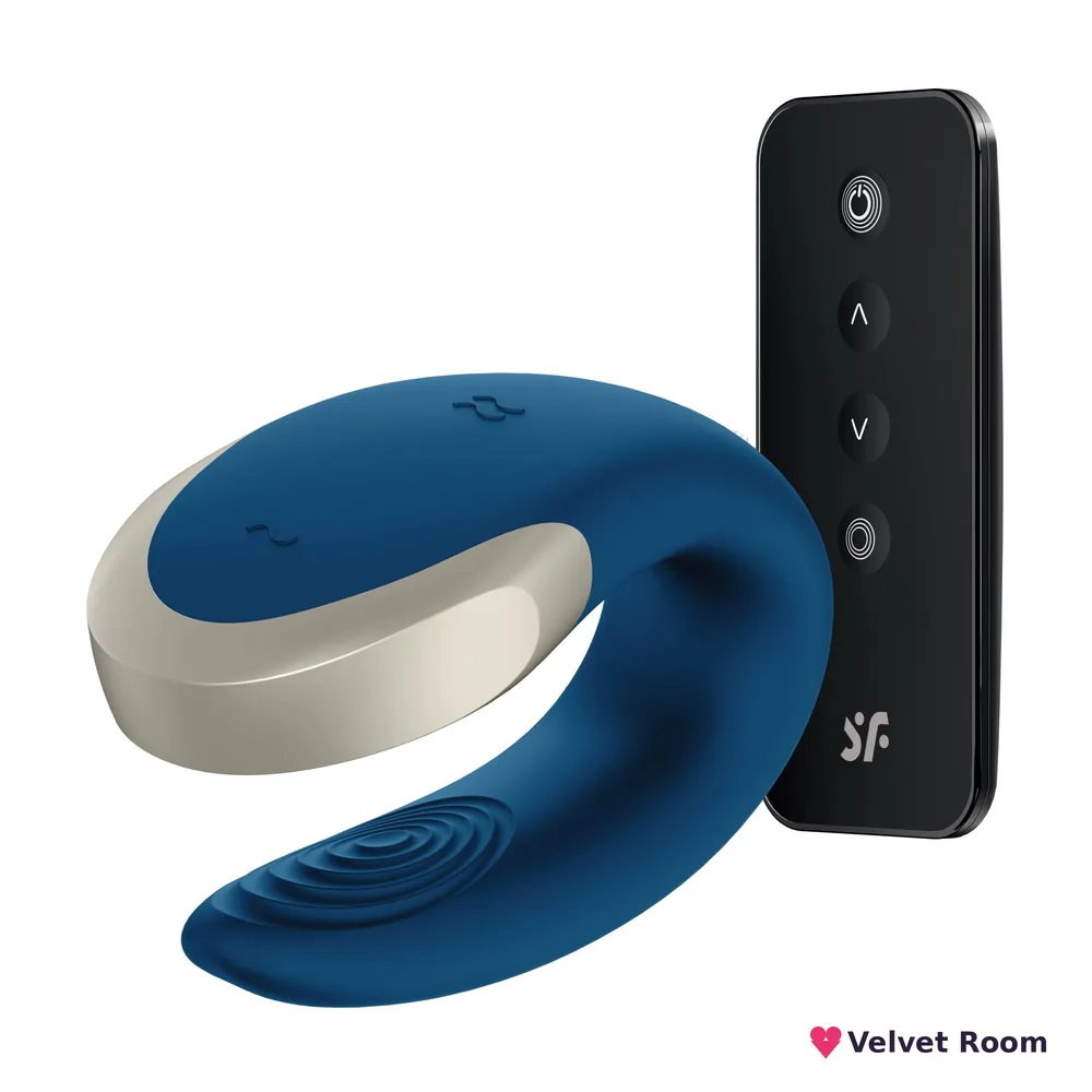 Смарт-вібратор для пар Satisfyer Double Love (Blue)