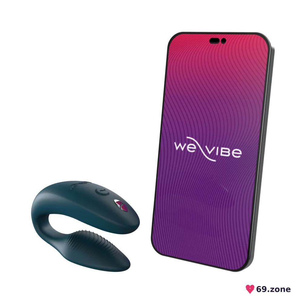 Смарт-вібратор для пар We-Vibe Sync 2 Green Velvet, 10 віброрежимів, пульт ДК