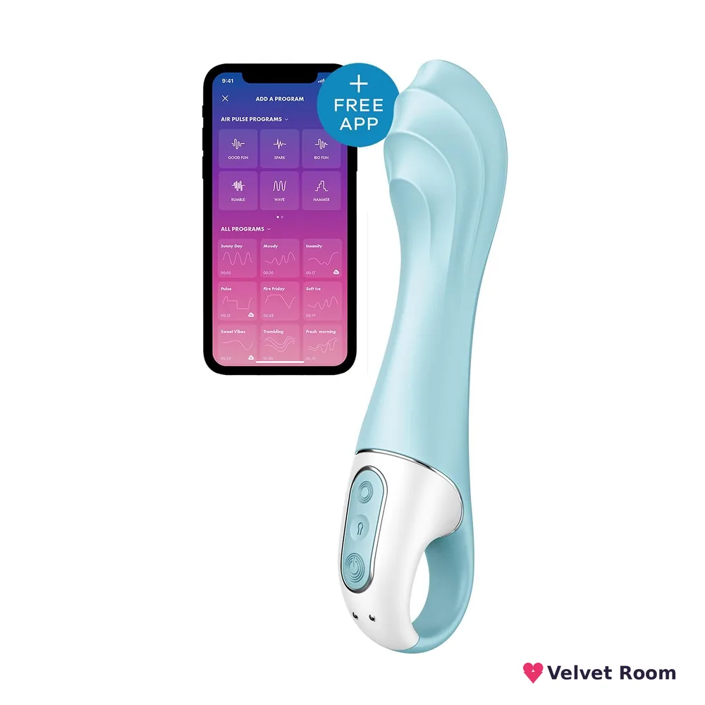 Смарт-вібратор точки G Satisfyer Air Pump Vibrator 5+, надувається