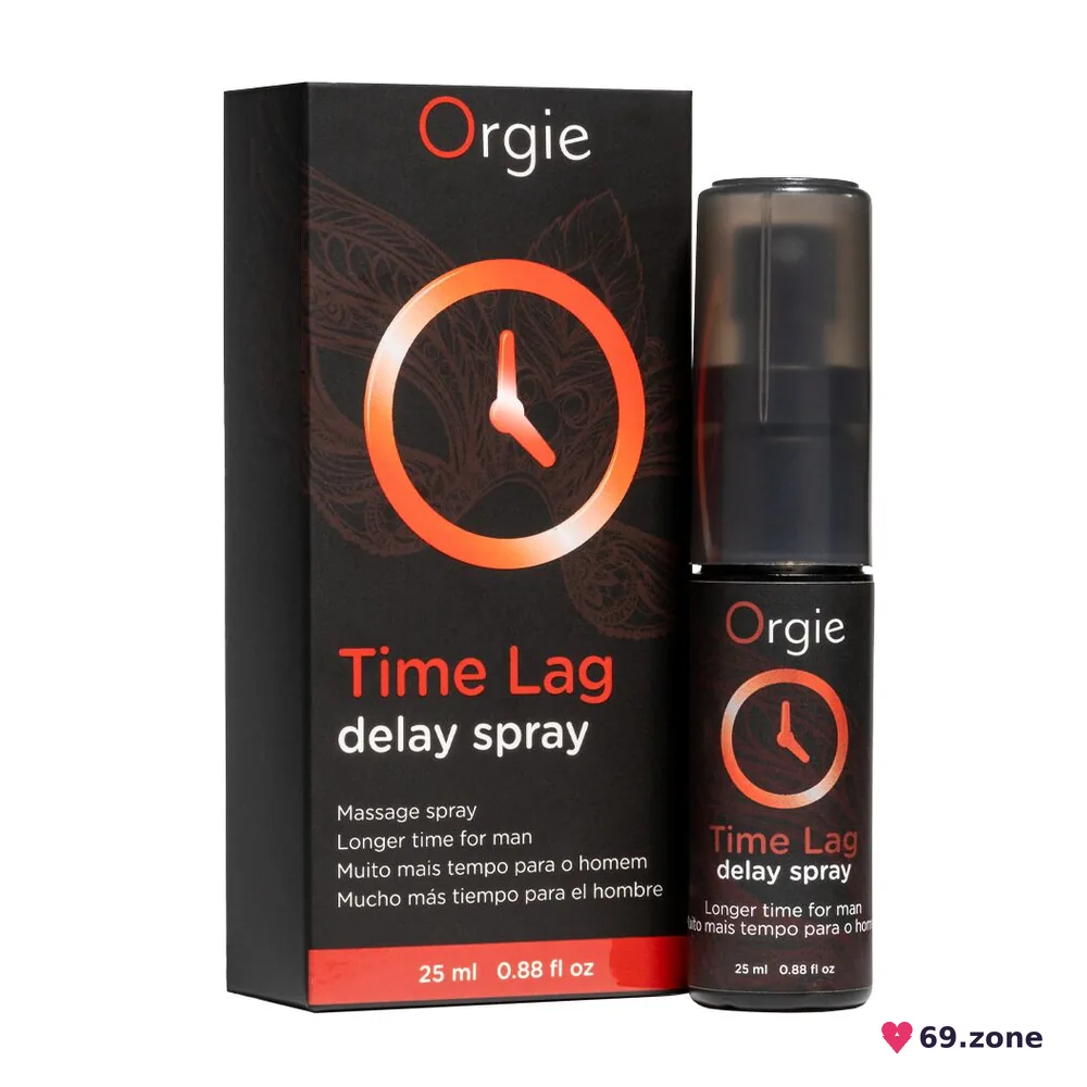 Спрей-пролонгатор Orgie Time Lag Delay Spray, 25 мл, без анестетиків, з пантенолом