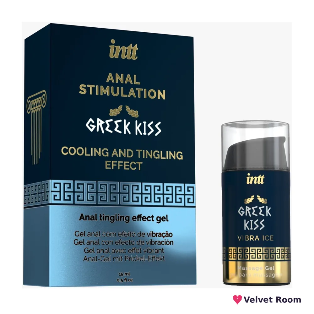 Стимулювальний гель для анілінгусу та анального сексу Intt Greek Kiss (15 мл) (м'яте паковання!!!)