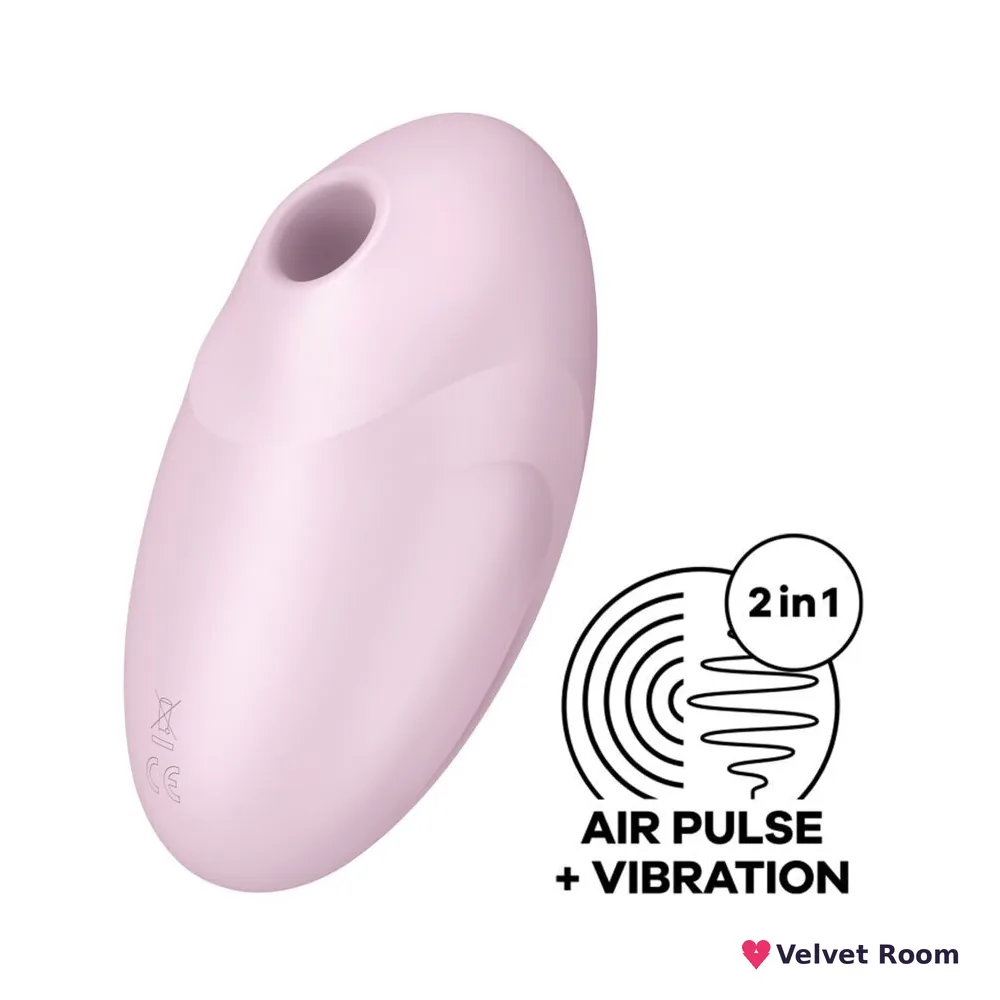 Вакуумний стимулятор з вібрацією Satisfyer Vulva Lover 3 Pink
