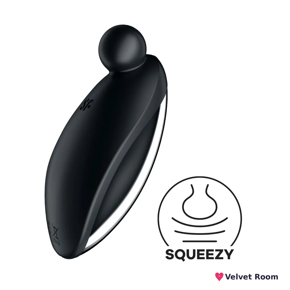 Вібратор для зовнішньої стимуляції Satisfyer Spot On 2 Black, дуже потужний, гнучкий відросток