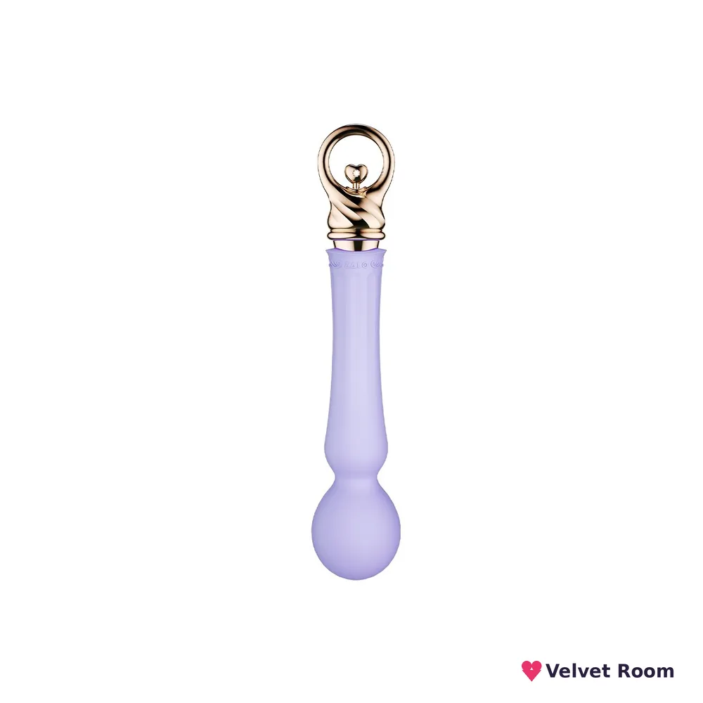 Вібромасажер із підігрівом Zalo Sweet Magic - Confidence Wand Fantasy Violet