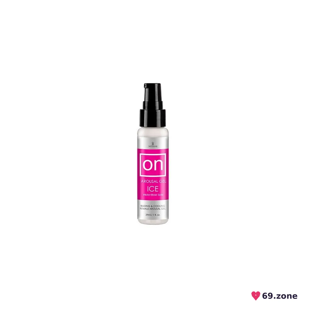 Збуджувальний гель для клітора Sensuva ON for Her Arousal Gel Ice 29мл охолодж. рідкий вібратор