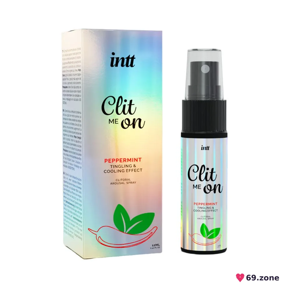 Збуджувальний спрей для клітора Intt Clit Me On Peppermint Cooling Effect 12мл охолоджувальний ефект